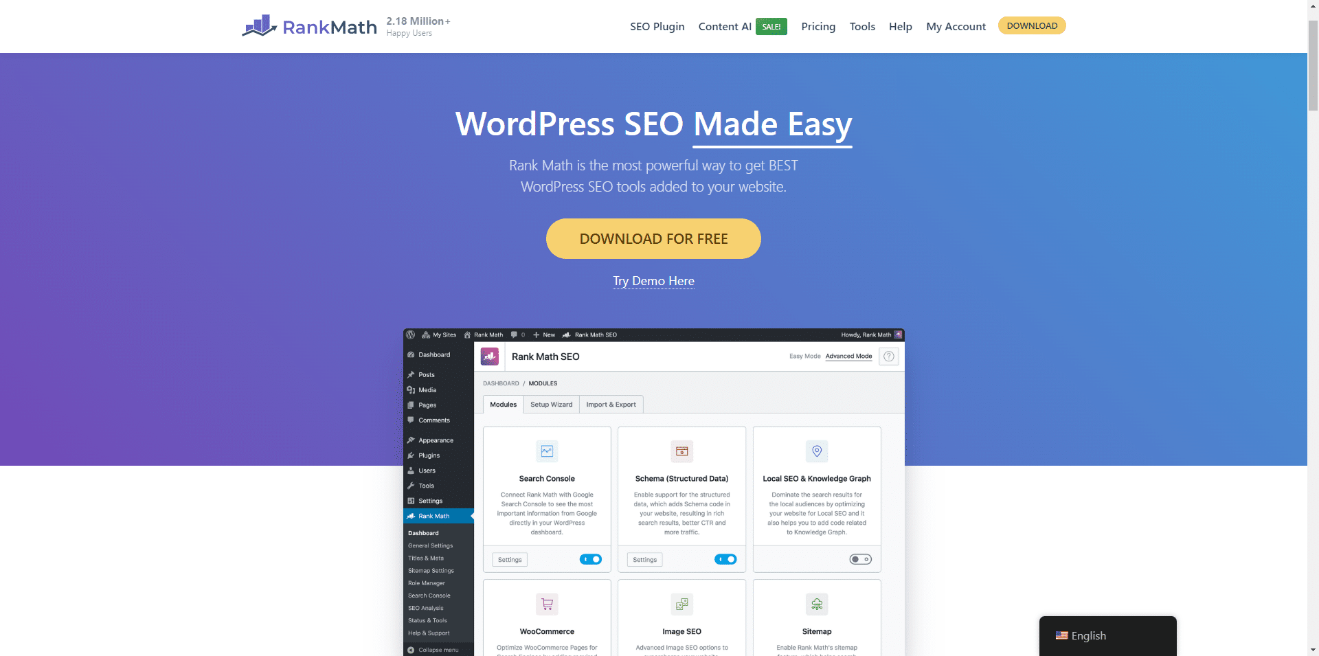 Rank Math - Best WordPress SEO Plugin