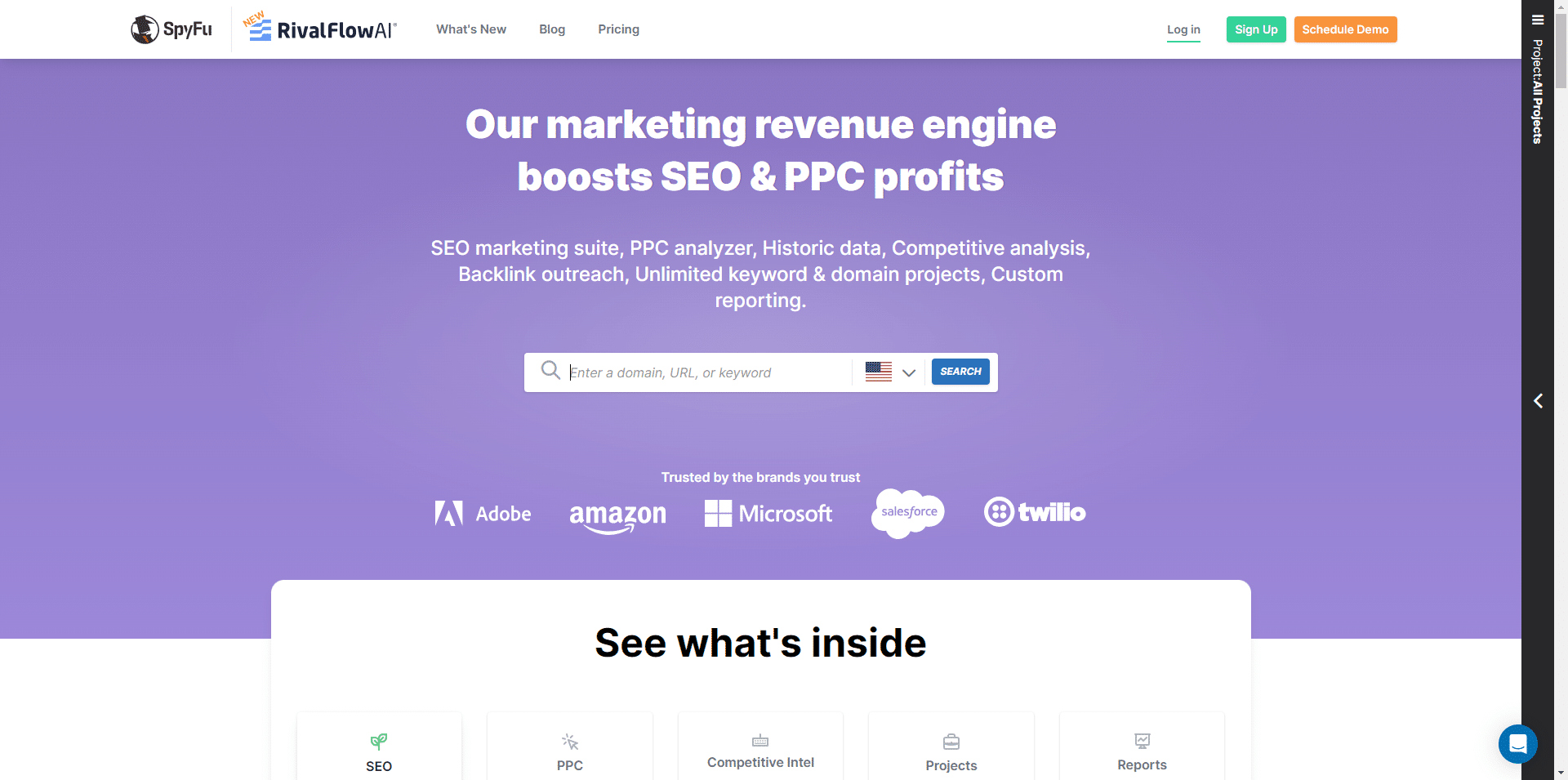 SpyFu - Best Enterprise Tool for PPC Metrics
